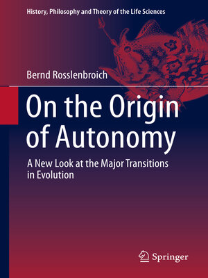 cover image of On the Origin of Autonomy